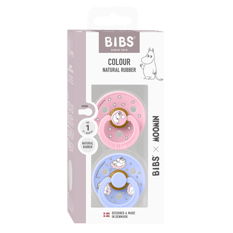 BIBS x MOOMIN Colour - Dreaming baby pink mix