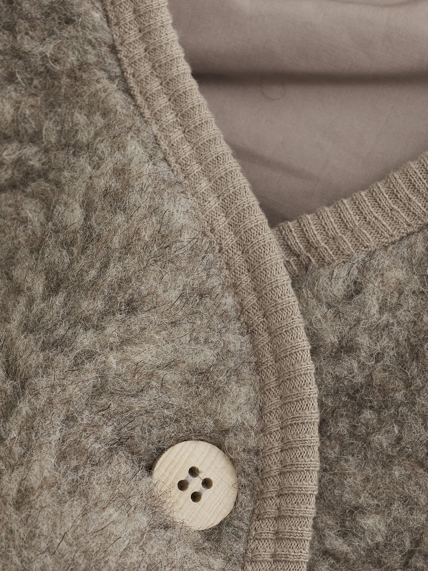 Meriinovillane vest - Teddy