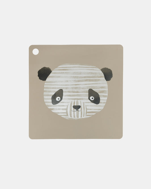 Söögimatt kandiline panda – silikoonist, lihtne puhastada – Emma & Roosi