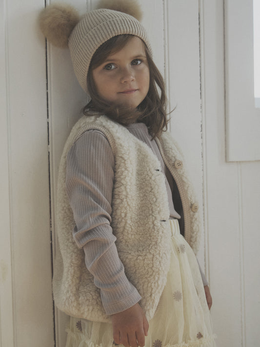 Meriinovillane vest - Teddy